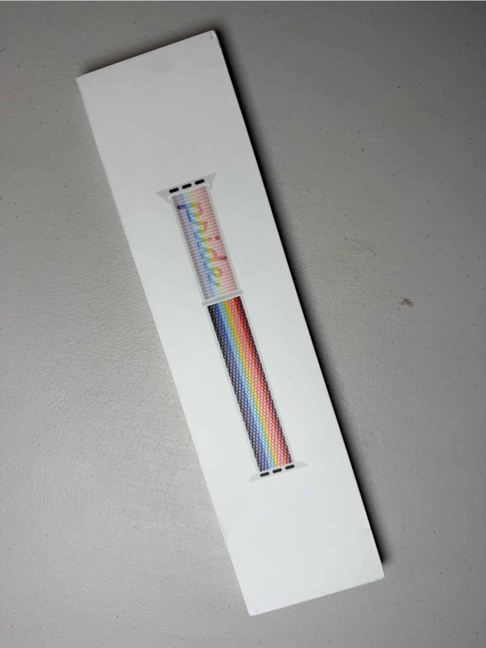 Apple 45MM Pride Edition Sport Loop Rainbow Woven Adjustable Watch Band